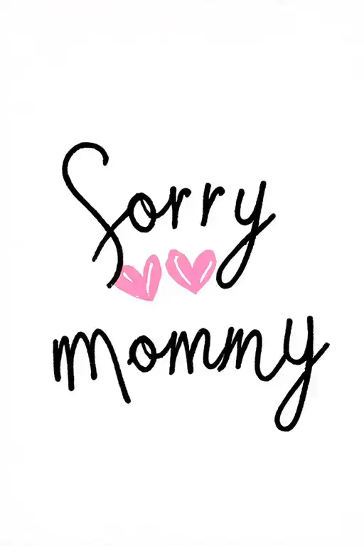 Sorry Mommy