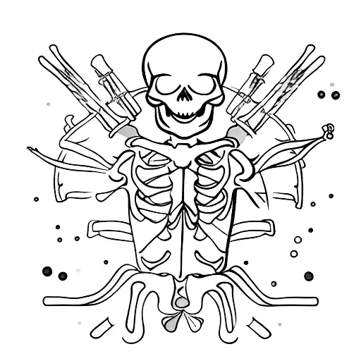 Wintersport Skeleton