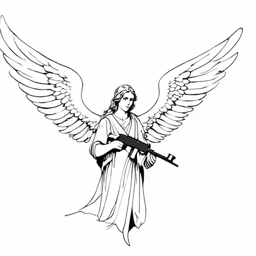 Angel With Ak47