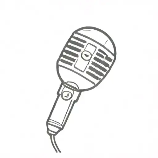 Microphone With Baseball For Grill