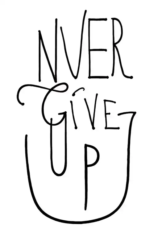 Never Give Up