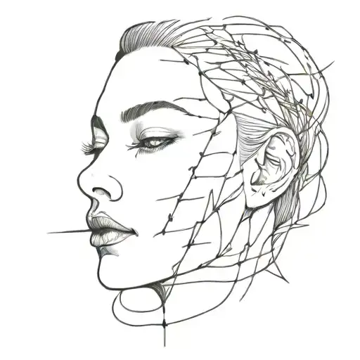 Face With Thorns Wrapped