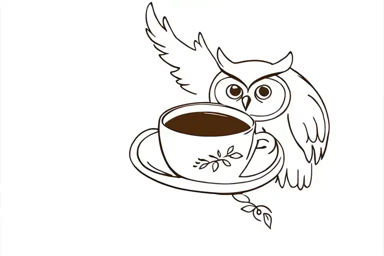 Coffe And Owl