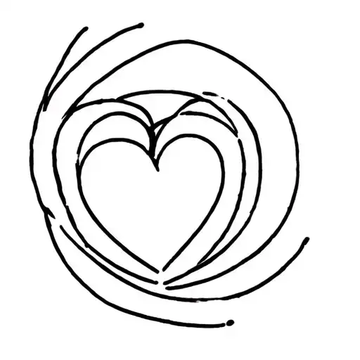 Vegetarian Pita Gyros With An Heart