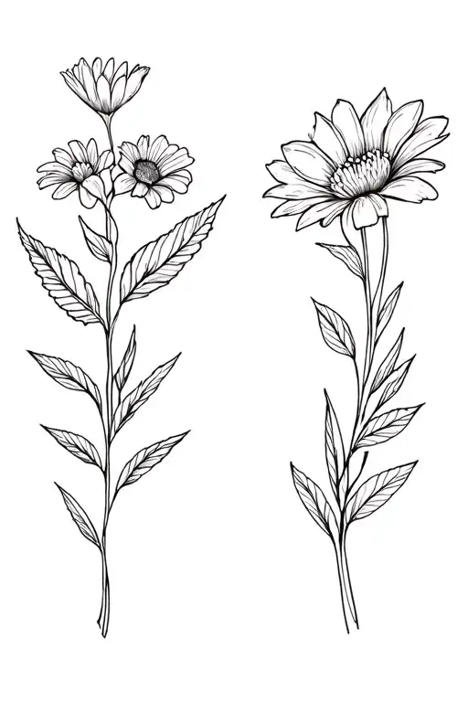 Flowers For March July August