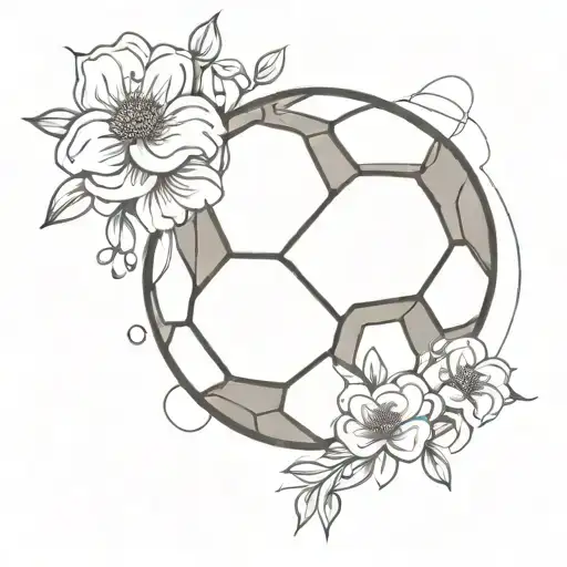 Football With Flowers