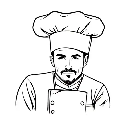 Matchy Tattoo Chef Style