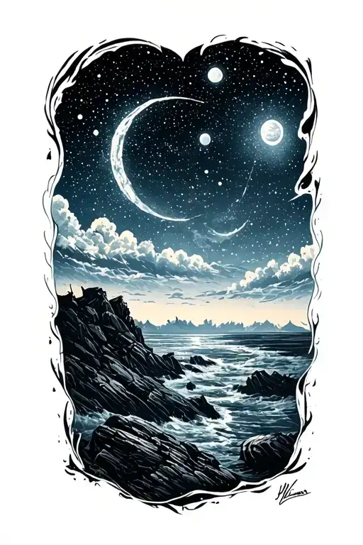 Night Sky Surrounded