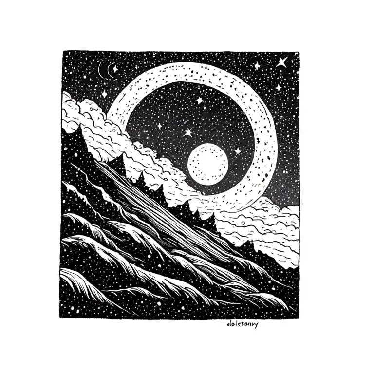 Night Sky Surrounded