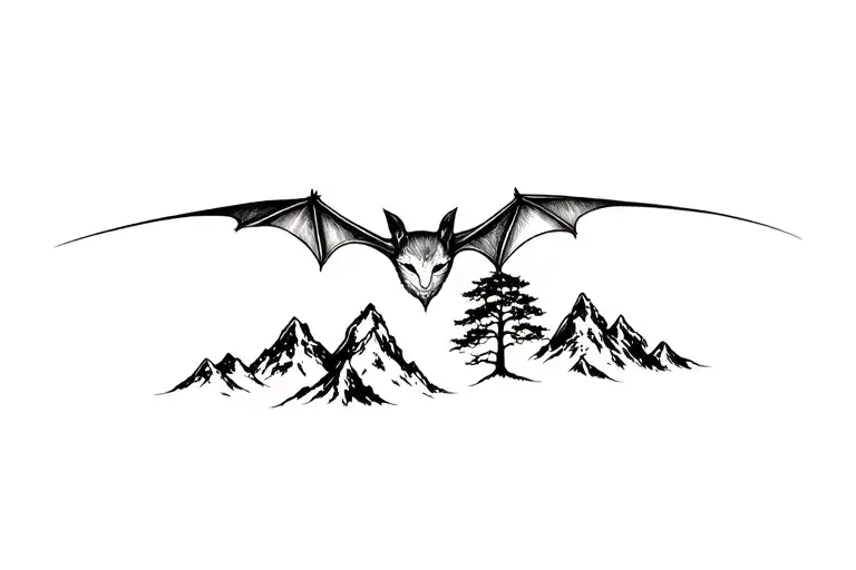 Mountain Bat Tree