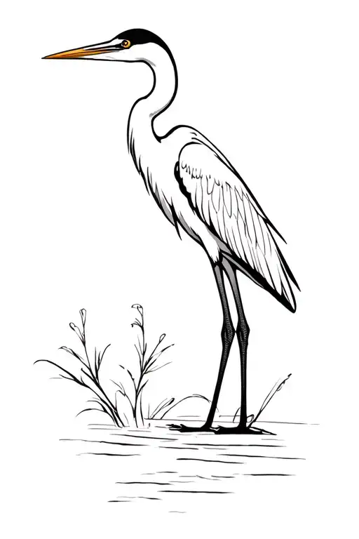 Heron Standing