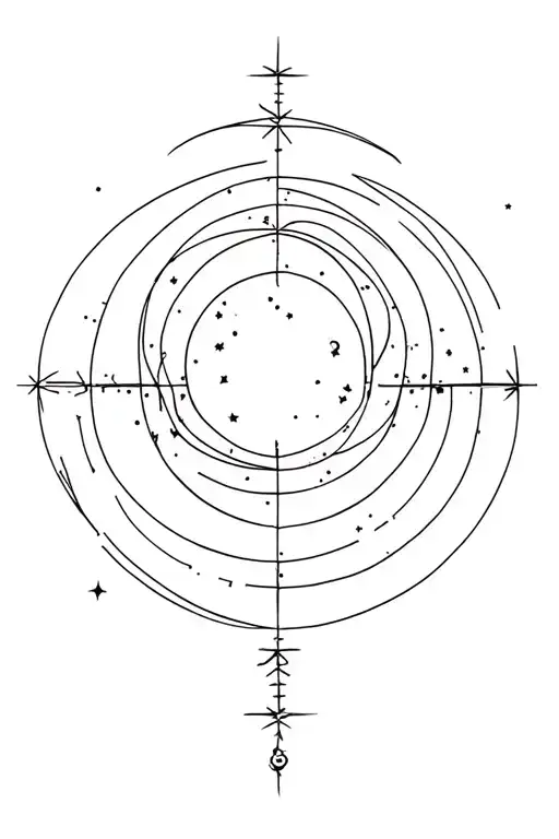 Continuos Celestial Map Symbolizing