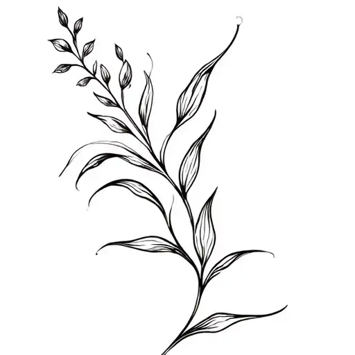 Iris Flower Vine Wrapping