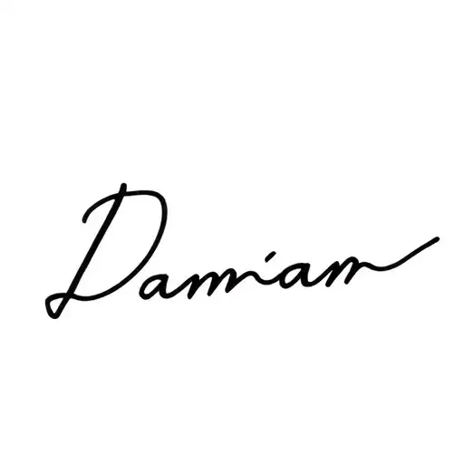 Damian Name Written