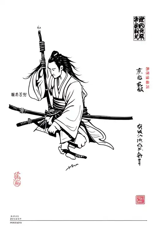 Japanese Tattoos Inspired By Samurai