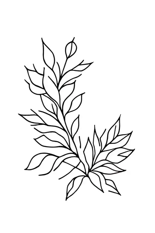 Geometric Abstract Floral