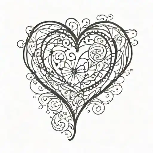 Black Heart Fineline