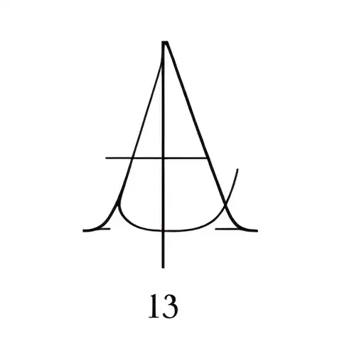 Numbers 13 Letter A
