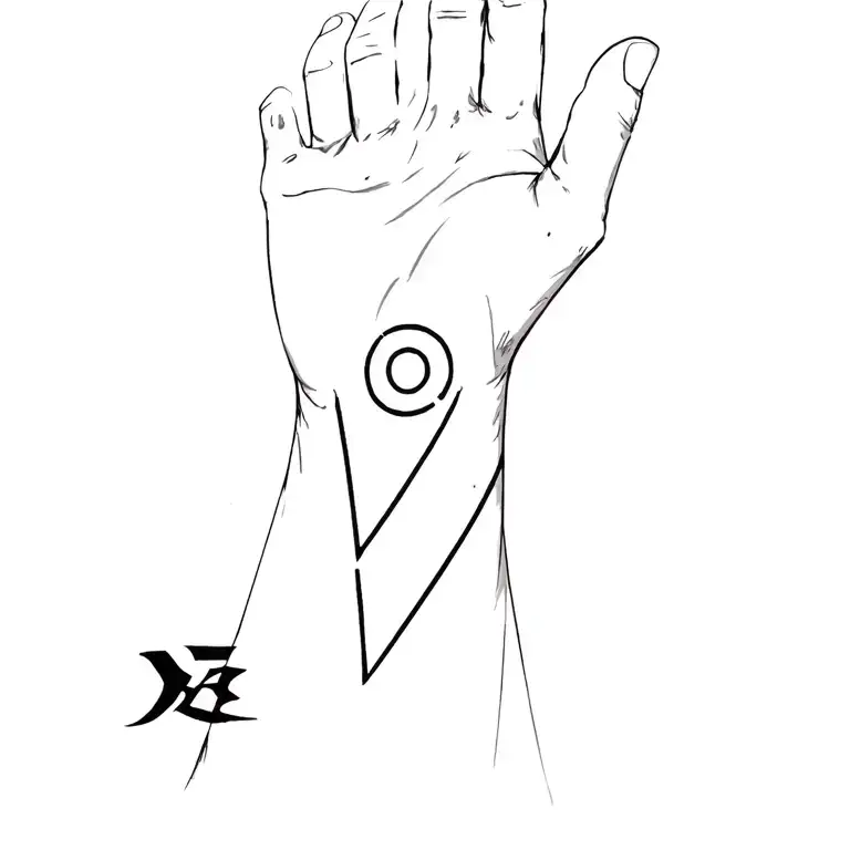 Make Madara Uchiha Tattoo In My Wrist