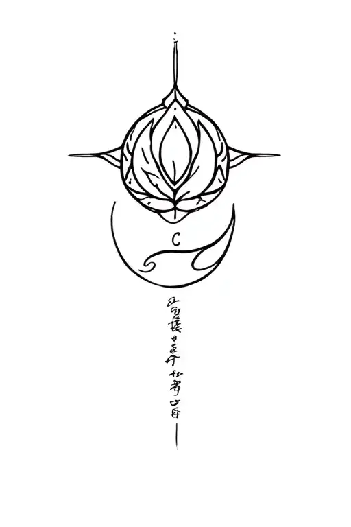 Unaloma Lotus Moon And Signed Astrological Bull