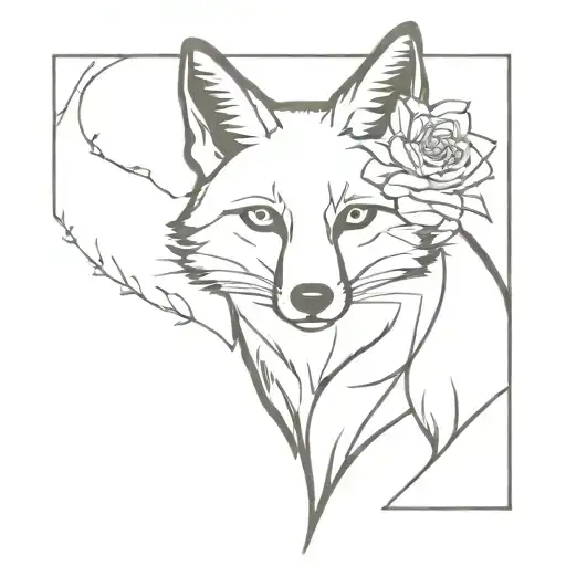 Fox And Roses