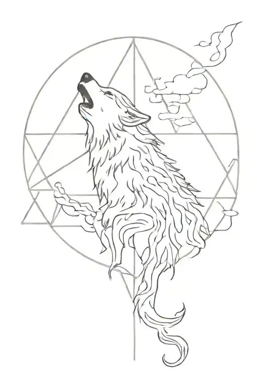 Wolf Jasper Survival Trauma Sky Starts Sun St Michael Valerie