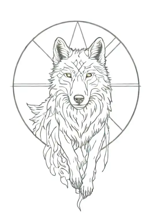 Wolf Jasper Survival Trauma Sky Starts Sun St Michael Valerie