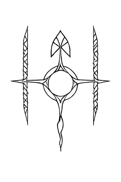 Norse Vegvisir Rune Design