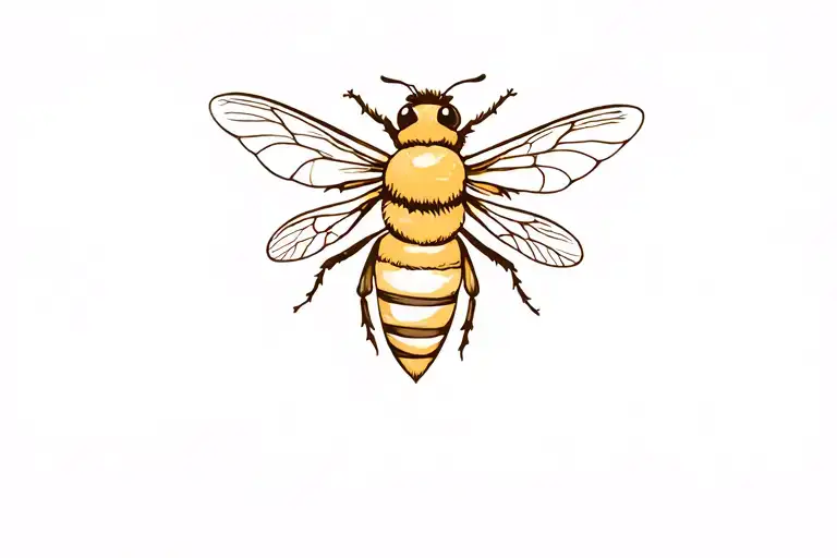 Honey Bee Robin Anchor Entwined