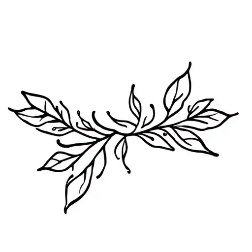 Eyelet And Rush With Leaves