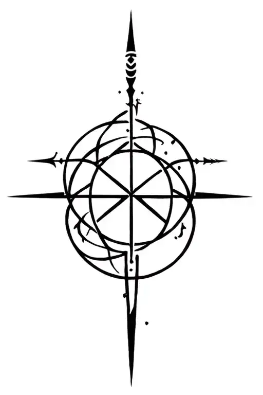 Witchcraft And Religious Symbols Intertwined