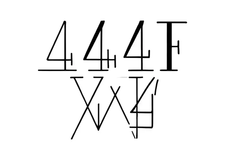444 Written