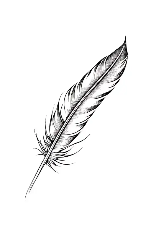 Feather Pen Writing Freedom