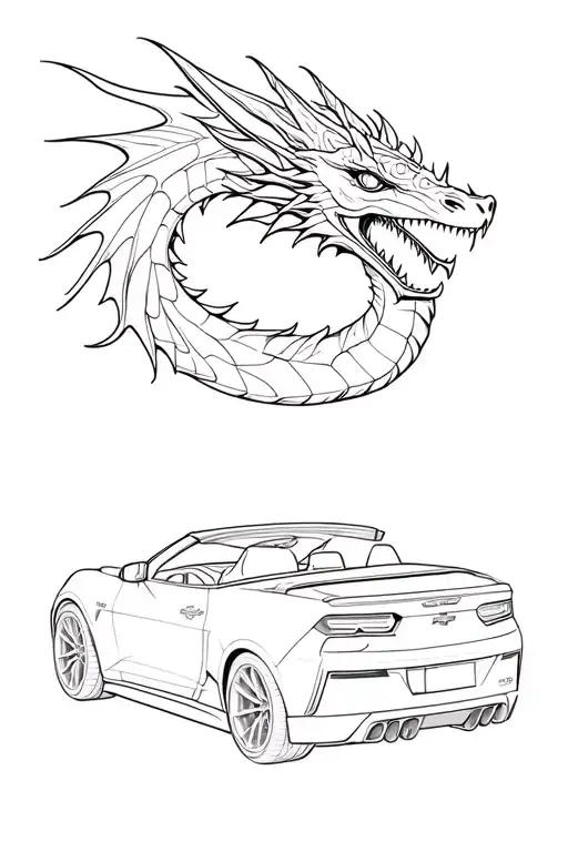 Dragon Drives Chevrolet Camaro Cabrio