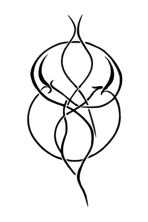 Taurus And Gemini Zodiac Sign Intertwined