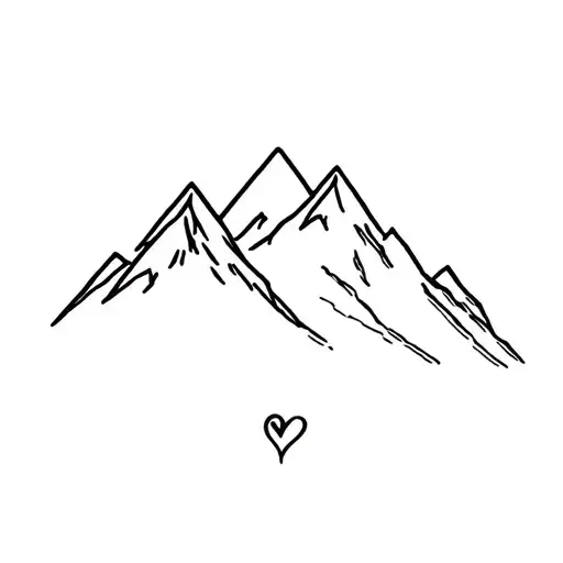 Bike Love Mountains Small