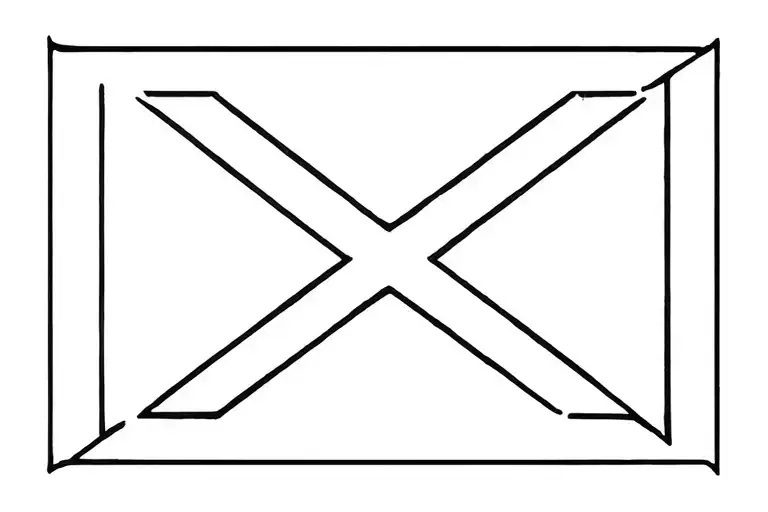 Confederate Flag Simple