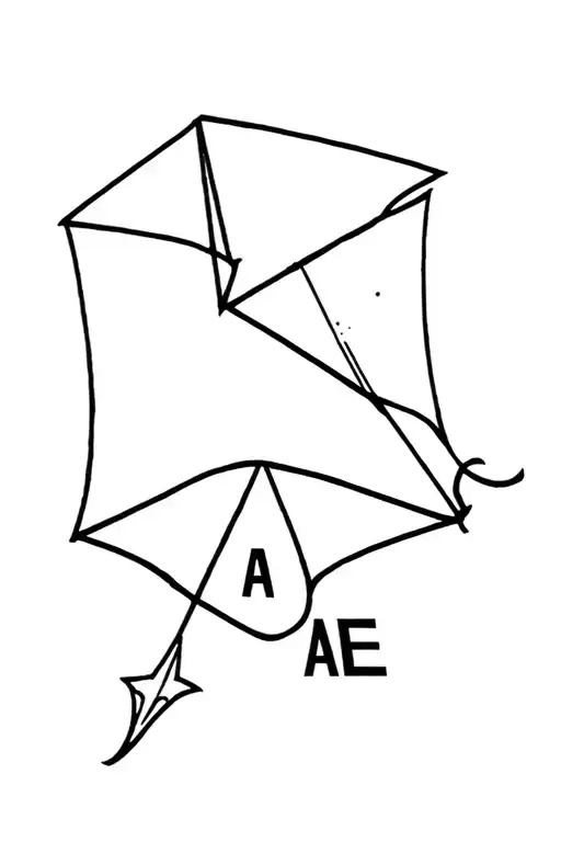 Kite With Initials Aje