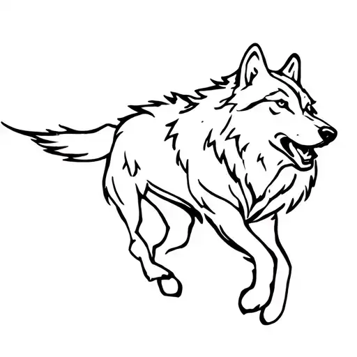 Wolf Running