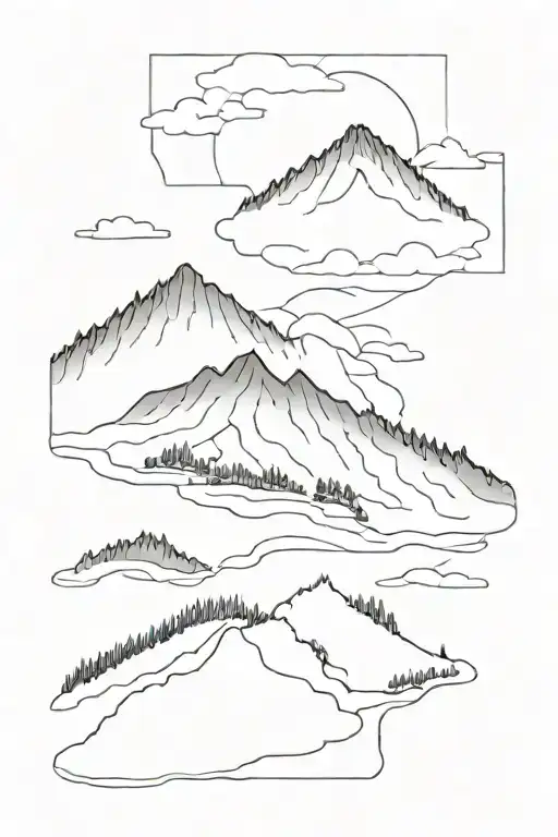 Mount Batur In Indonesia