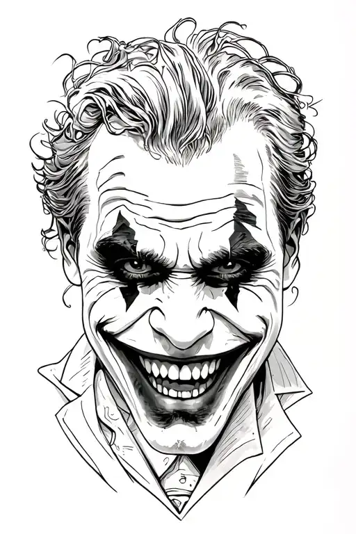 Joker Heath Ledger Joker Laughing