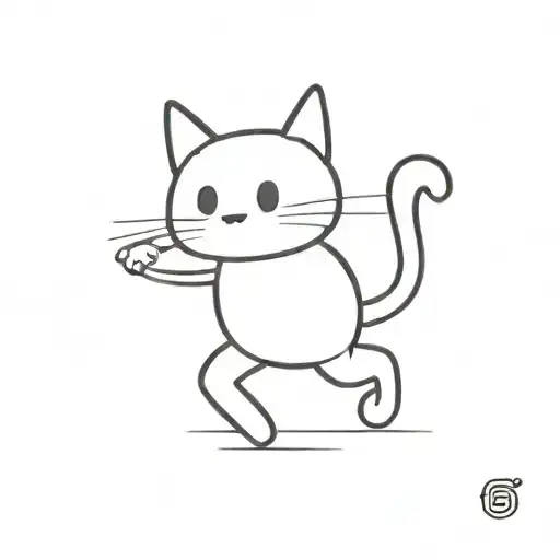 Felix The Cat Walking