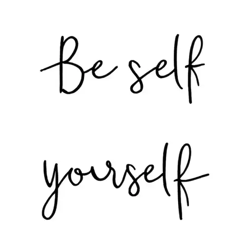 Be Yourself