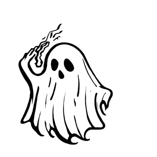 Ghost With Lighter Lot