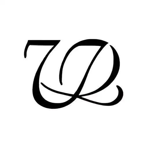 777 Red Eternity Sign