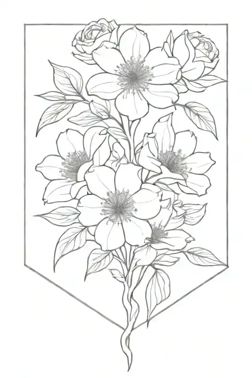 January April July October And December Flowers Bouquet