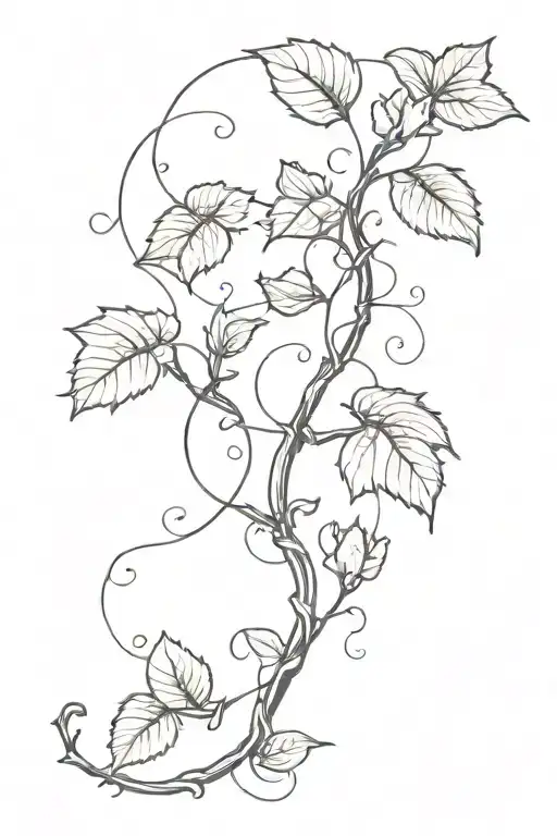 Vine Growing With Electricity