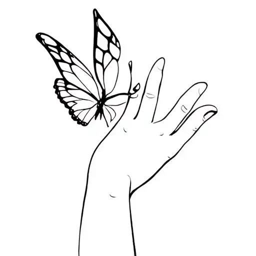 Hand Butterfly