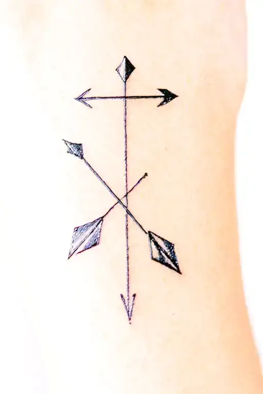 Arrow And A Cross