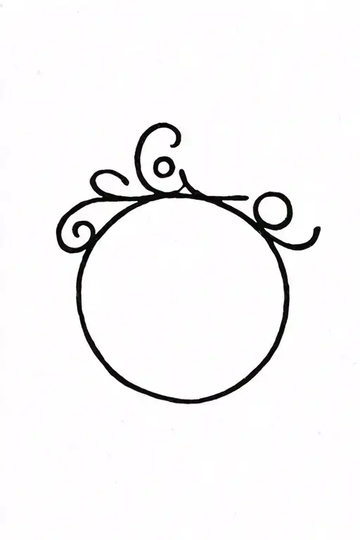 Wedding Band With Scrollwork That Goes Up The Inside Of The Finger